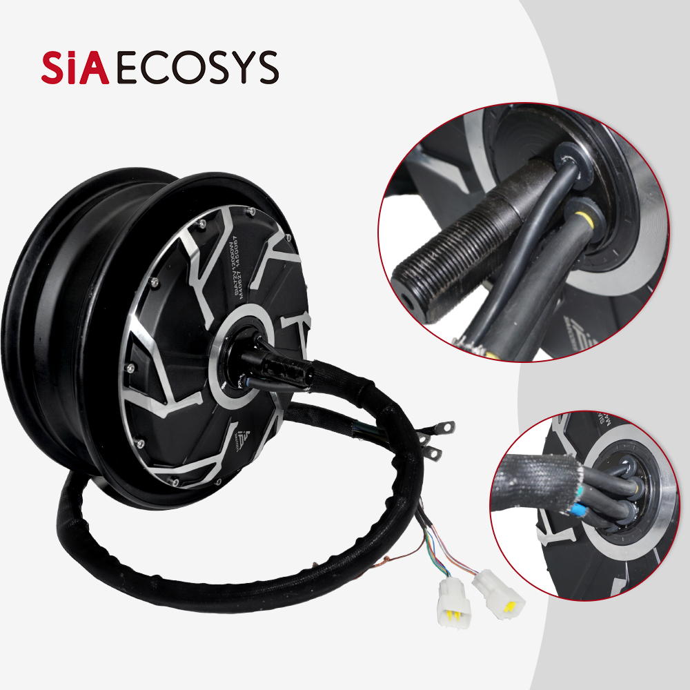 QSMOTOR 12 Inch 12000W 72V 150 - 12000W Electric Motorcycle Hub Motor 评论和价格