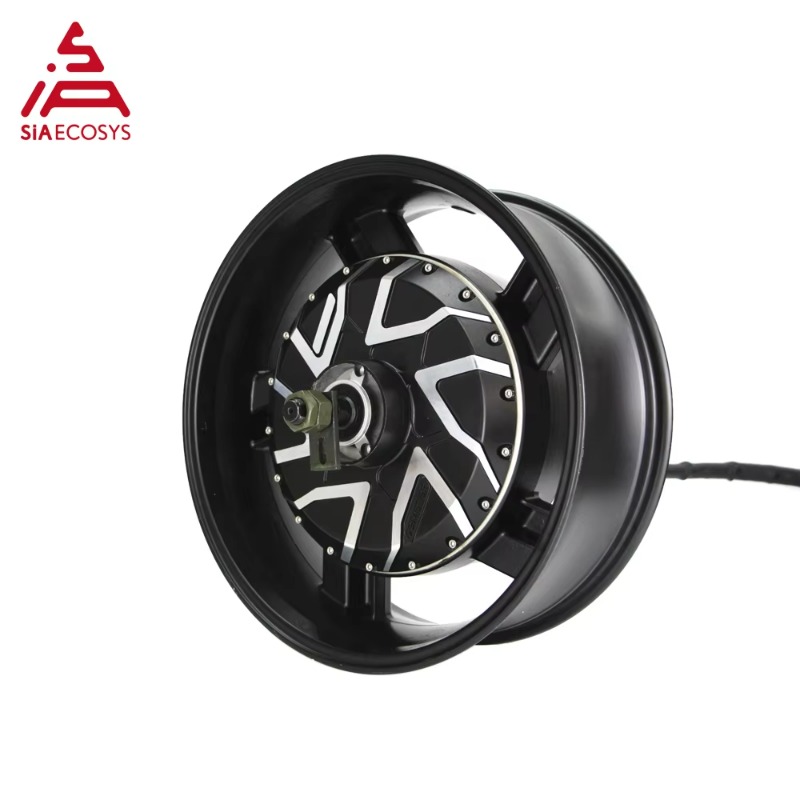 17X6.0 Inch 273 12000W V4 72V  - 12000W Electric Motorcycle Hub Motor 评论和价格